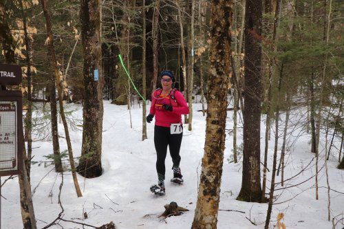 And if you're crazy enough, there are snowshoe races. Dion sponsors a series where you can even demo their shoes.