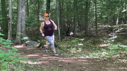 Powder House Hills Trails, where I lead group runs